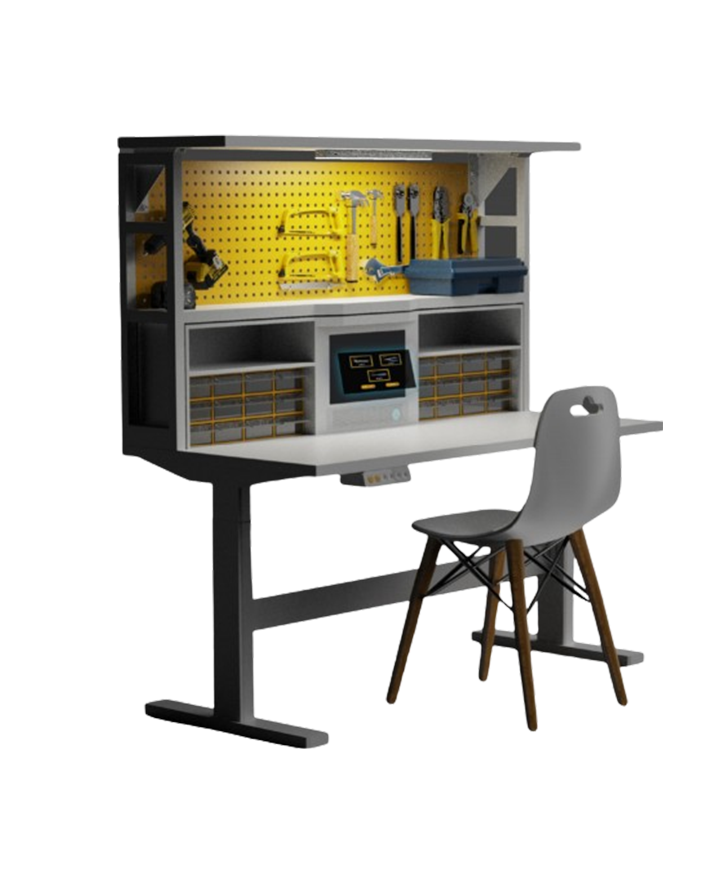 Medium-free Holographic Labor Table
